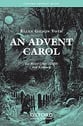 Advent Carol SATB choral sheet music cover